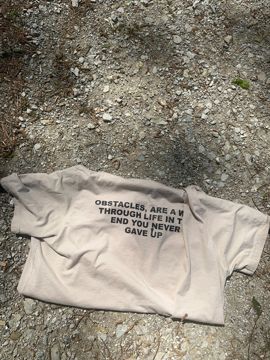 Tan '' Unisex''  T-shirt