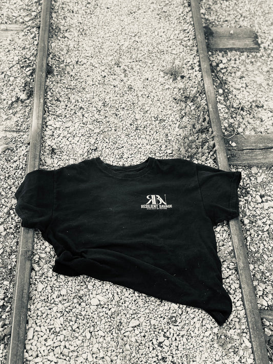 ''Black Unisex T-shirt ''
